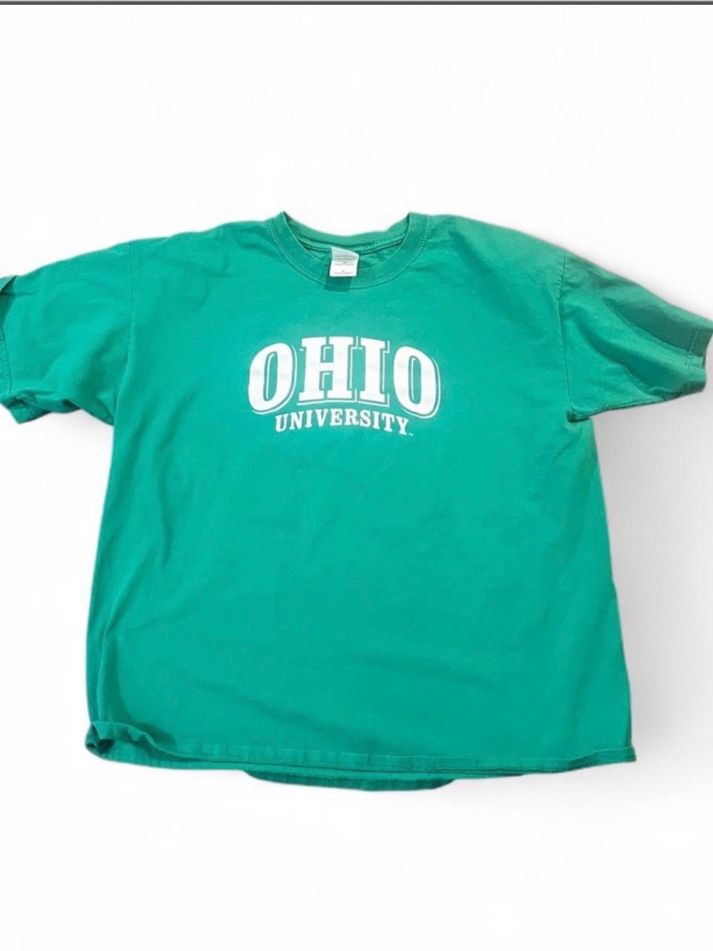 Gildan Green Ohio University Short Sleeve Tee
